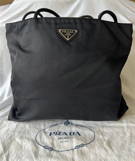 prada classic tote bag|prada nylon tote bag large.